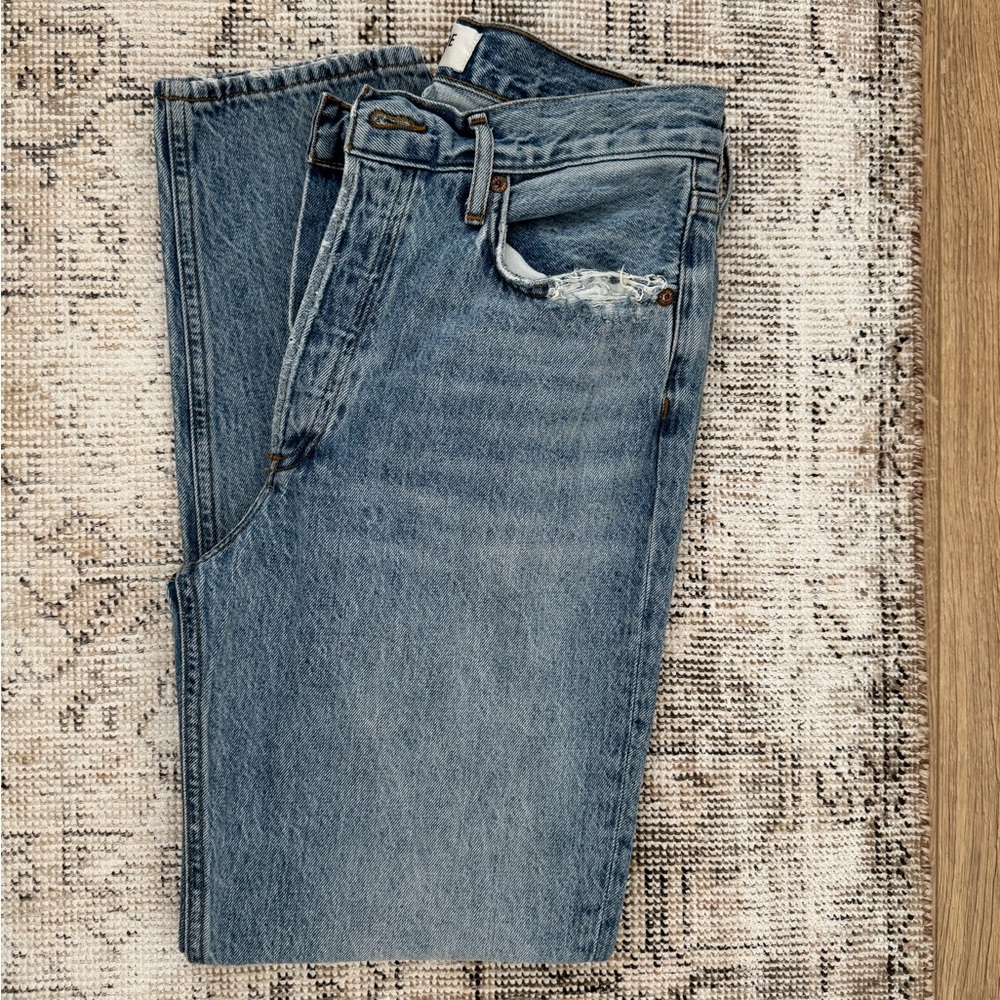 Agolde Fen High Rise Relaxed Tapered Jeans